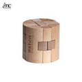 Cylinder Shaped Wooden Puzzle